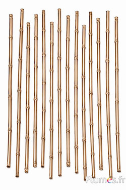 Bambusstab - 40 cm - bronze